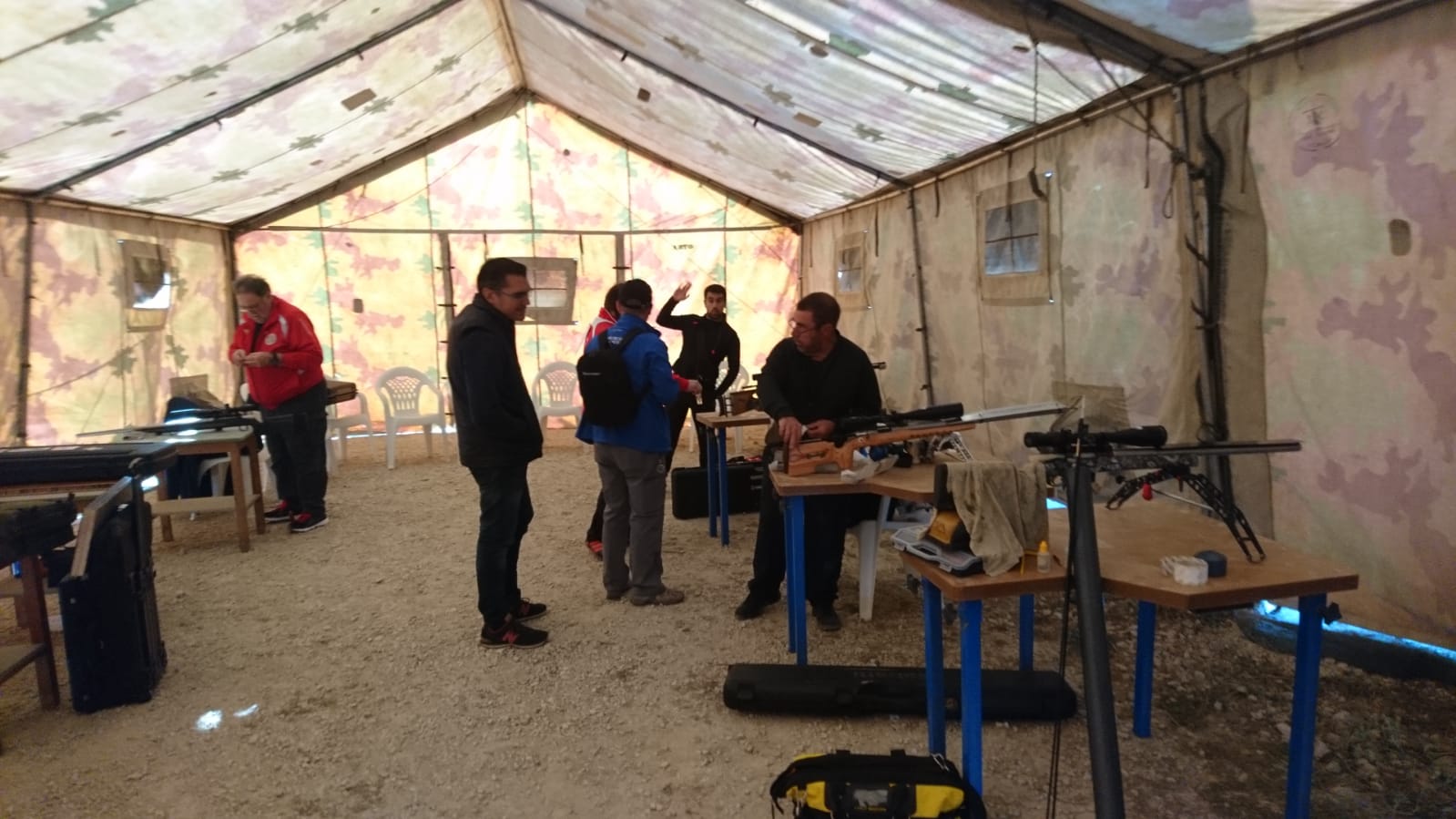CAMPEONATO DE ESPAÑA DE RIFLE F-CLASS RESTRICTED Y OPEN 200 MTS CELEBRADO EN EL CAMPO DE AIZOAIN .